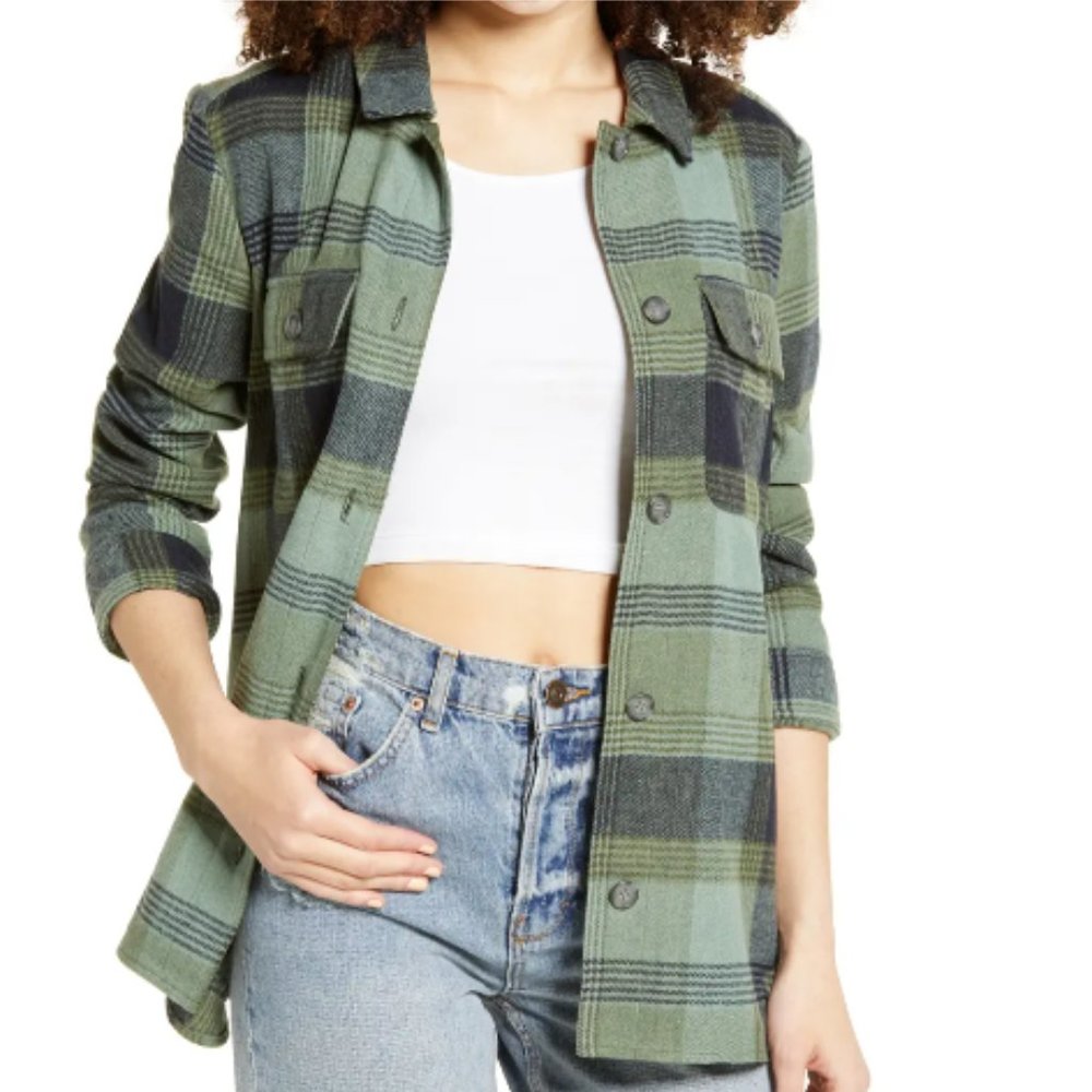 NEW BP Flannel Shirt Jacket- Small